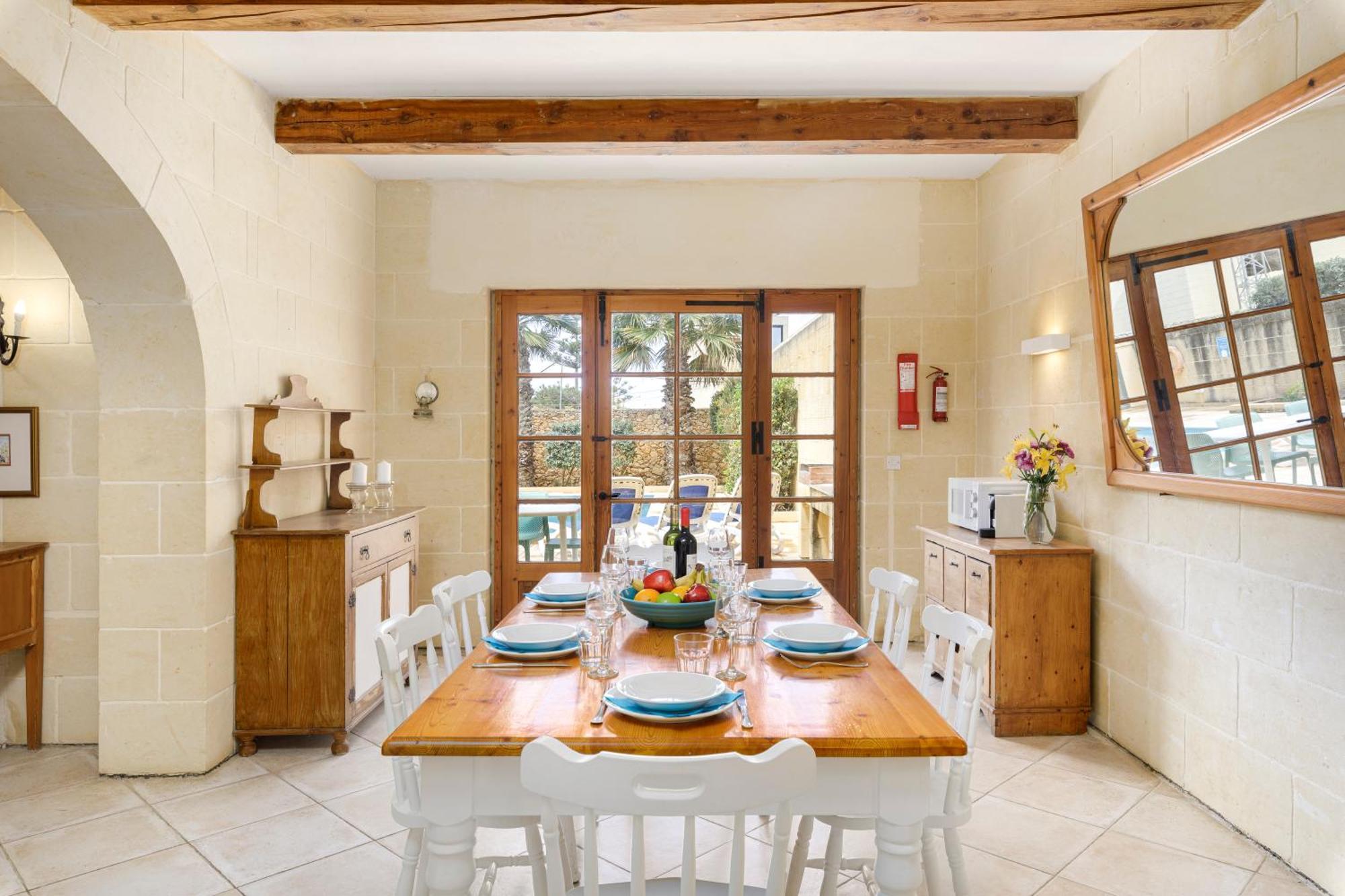 Dar Ta' Censina Villa With Private Pool Ghasri  Bagian luar foto